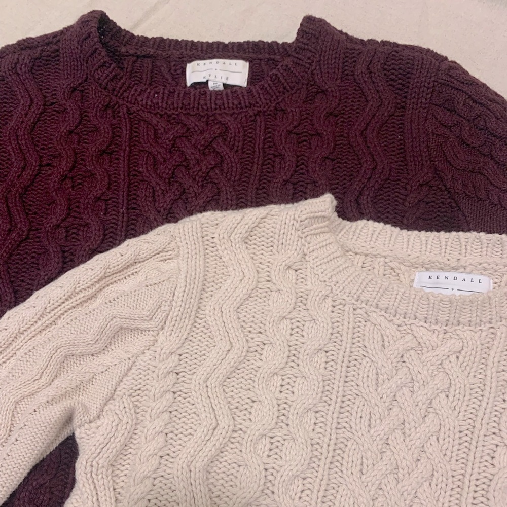 Cable knit sweater - Picture 2 of 3